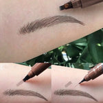 4D Microblading Eyebrow Pen 4 Forks Tip Eyebrow Tattoo Pencil Long Lasting Fine Sketch Liquid Eye Brow Make Up - Reverse Beauty®