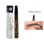 4D Microblading Eyebrow Pen 4 Forks Tip Eyebrow Tattoo Pencil Long Lasting Fine Sketch Liquid Eye Brow Make Up - Reverse Beauty®