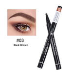 4D Microblading Eyebrow Pen 4 Forks Tip Eyebrow Tattoo Pencil Long Lasting Fine Sketch Liquid Eye Brow Make Up - Reverse Beauty®