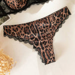 Wild Seduction Leopard Print Lingerie Set - Reverse Beauty®