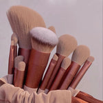 Brown Bear - 13Pcs Soft Fluffy Brushes - Reverse Beauty®