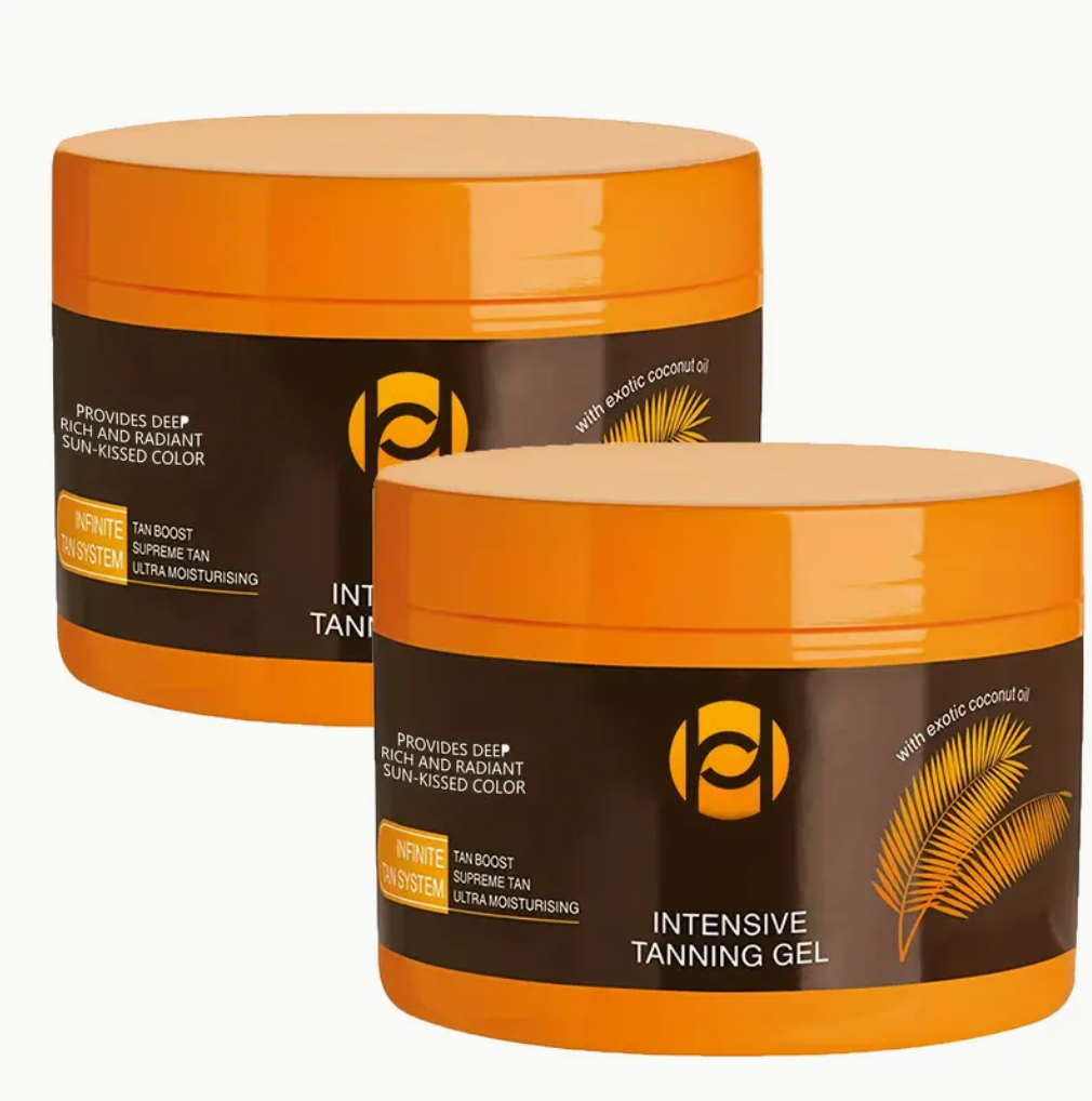 Hydrating Tanning Gel with Vitamin E & Coconut Oil – Deep Moisture & Glow - Reverse Beauty®