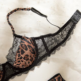 Wild Seduction Leopard Print Lingerie Set - Reverse Beauty®