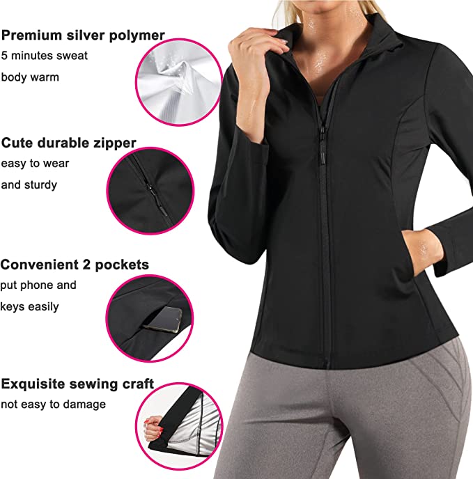 Shaping Sweat Jacket® - Reverse Beauty®