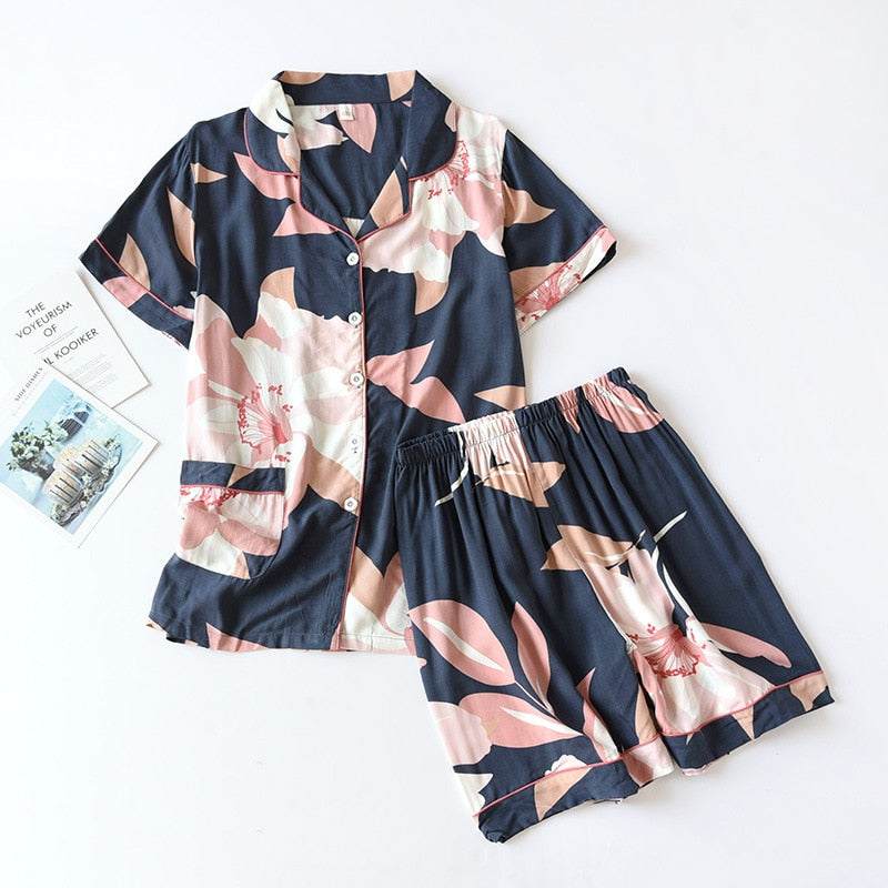 NEW! FlamingoSummer Short-Sleeved Set - Reverse Beauty