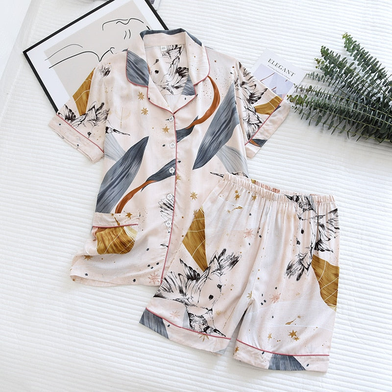 NEW! Breeze Summer Short-Sleeved Set - Reverse Beauty