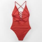 Solid Shaping One-piece Swimsuit - Reverse Beauty®