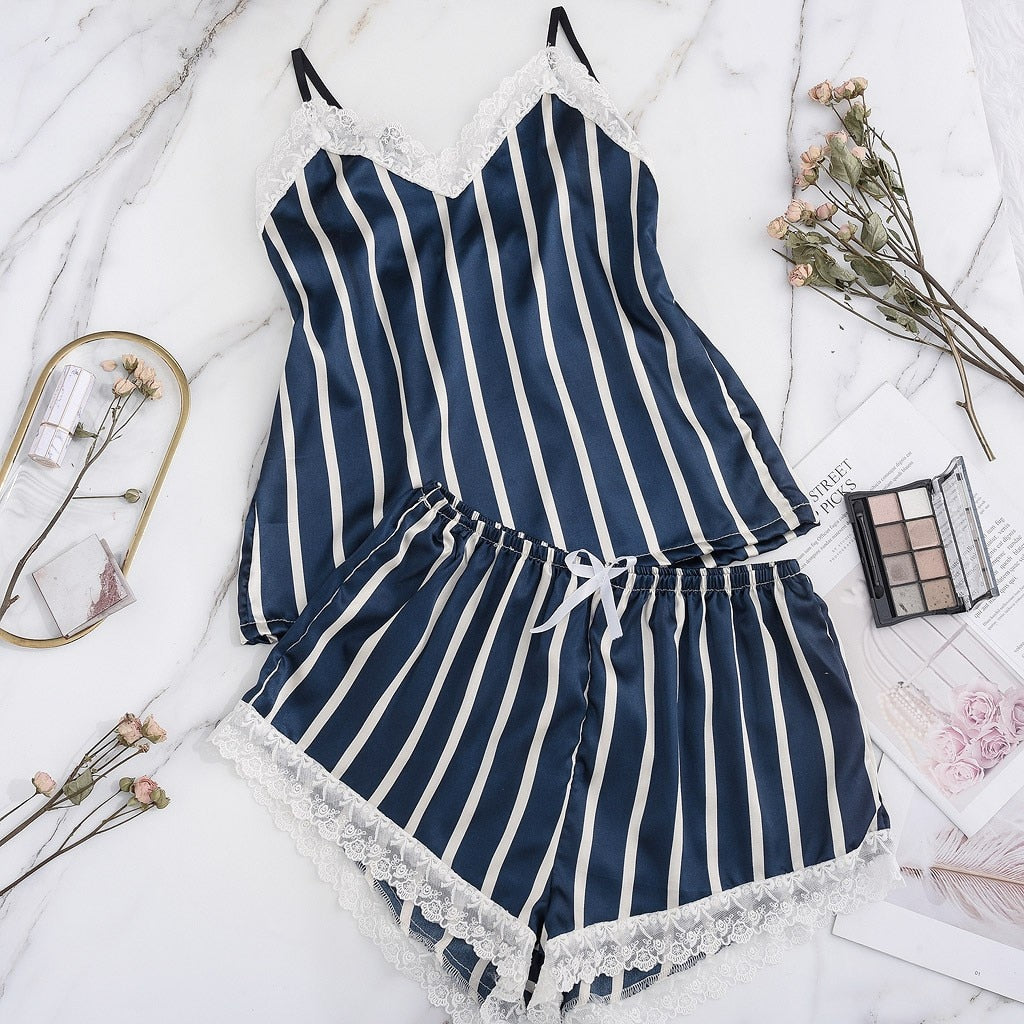 Ocean Breeze - Silk Shorts Set - Reverse Beauty®