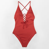 Solid Shaping One-piece Swimsuit - Reverse Beauty®
