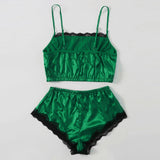 Caught Blushing - Deep Lace Loungewear - Reverse Beauty®