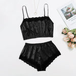 Caught Blushing - Deep Lace Loungewear - Reverse Beauty®