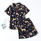 NEW! Gold Summer Short-Sleeved Set - Reverse Beauty