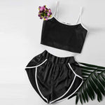 Pearl - Solid Black Loungwear - Reverse Beauty®