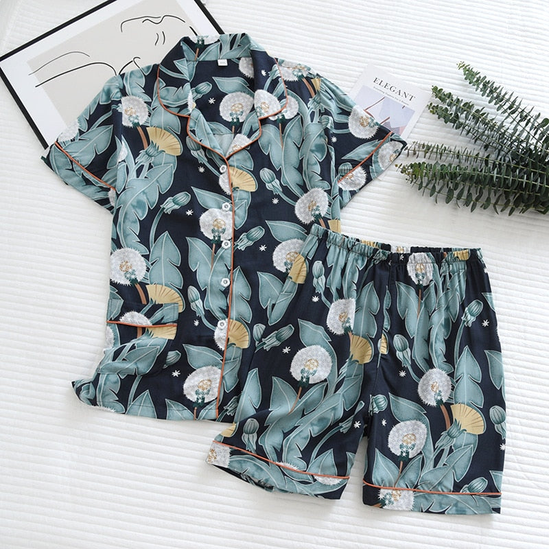NEW! Navy Summer Short-Sleeved Set - Reverse Beauty