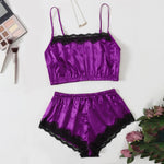Caught Blushing - Deep Lace Loungewear - Reverse Beauty®