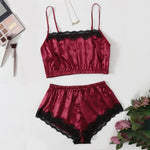 Caught Blushing - Deep Lace Loungewear - Reverse Beauty®