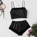 Caught Blushing - Deep Lace Loungewear - Reverse Beauty®