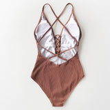 Solid Shaping One-piece Swimsuit - Reverse Beauty®