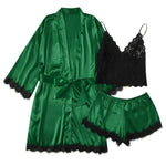 Very Berry - Solid Satin Loungewear - Reverse Beauty®