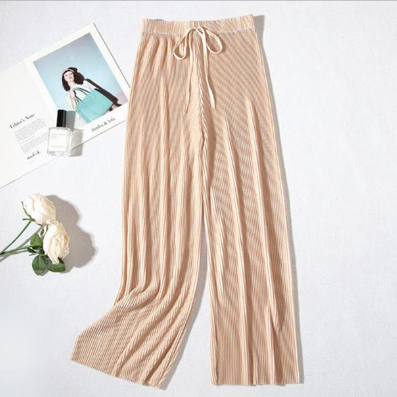 Staying In: Classic Wide Leg Trouser - Reverse Beauty®