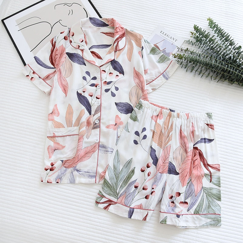 NEW! Peach Summer Short-Sleeved Set - Reverse Beauty