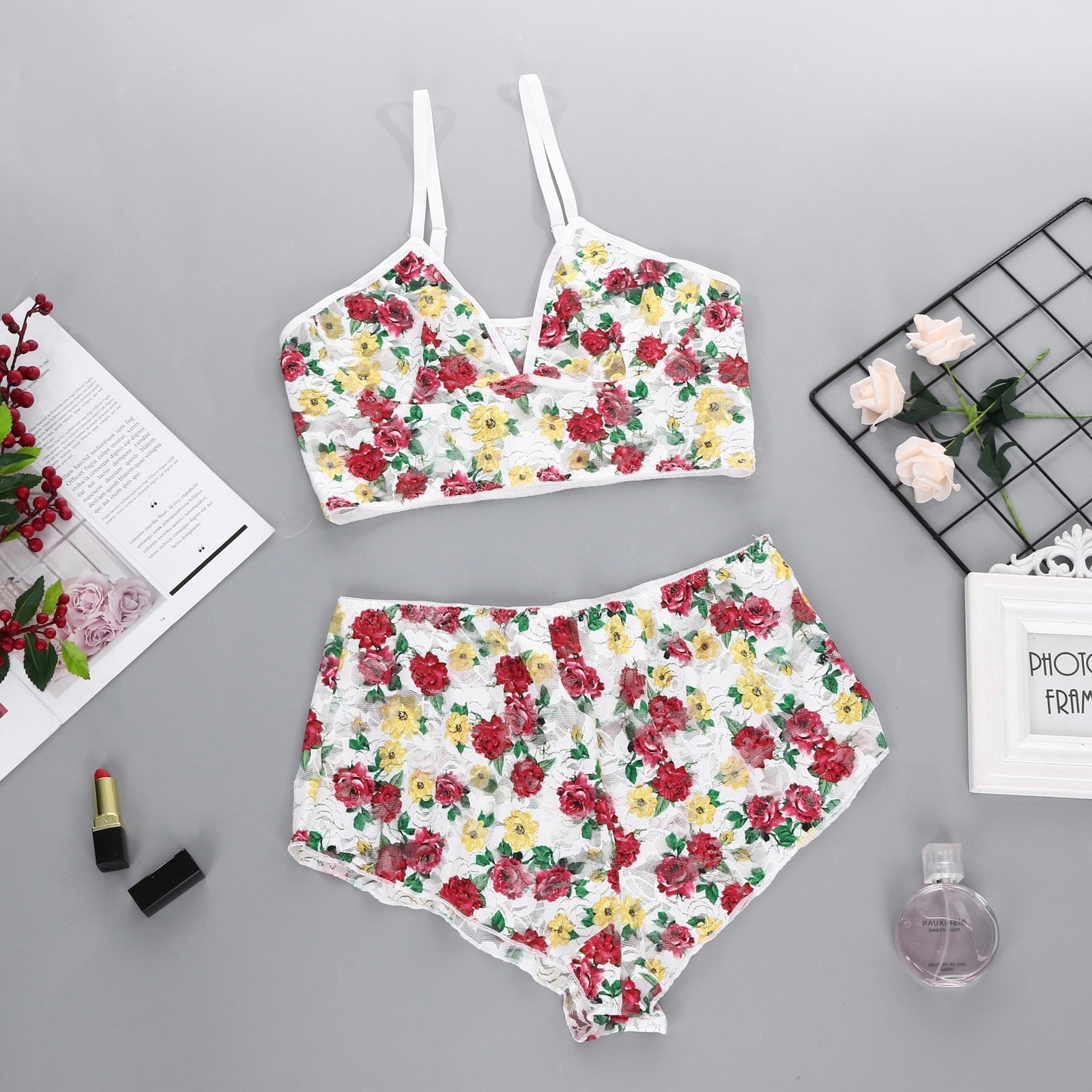 Daisy's Sunshine - Lace Sleeveless set - Reverse Beauty®