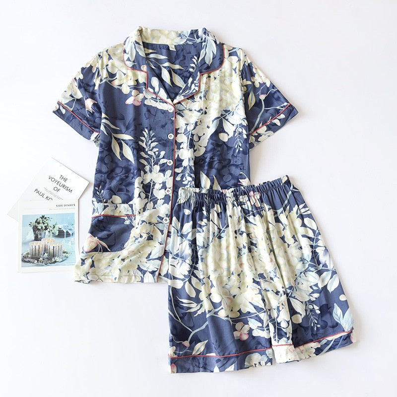 NEW! Champagne Summer Short-Sleeved Set - Reverse Beauty
