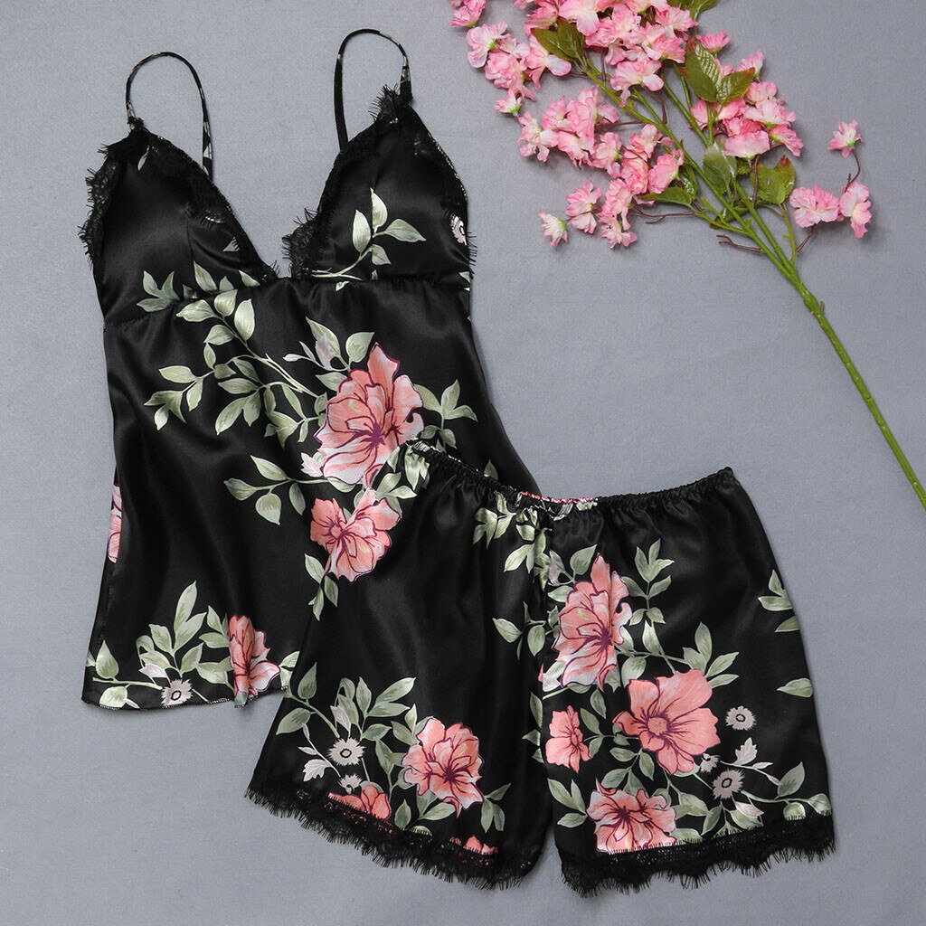 Temptation - Flower Sleeveless Sets - Reverse Beauty®