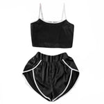 Pearl - Solid Black Loungwear - Reverse Beauty®