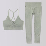 Olive Green Cropped Set - Reverse Beauty®