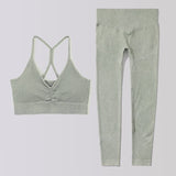 Olive Green Cropped Set - Reverse Beauty®