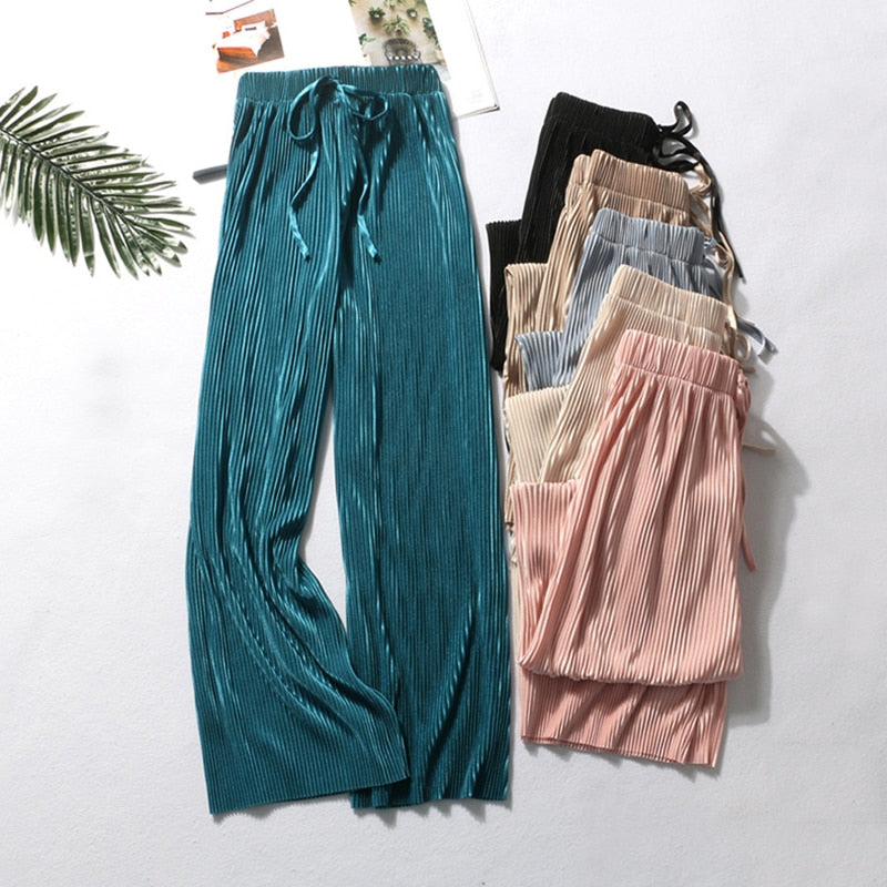Staying In: Classic Wide Leg Trouser - Reverse Beauty®