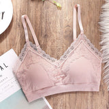 Pink Solid V Neck Tube Top - Reverse Beauty