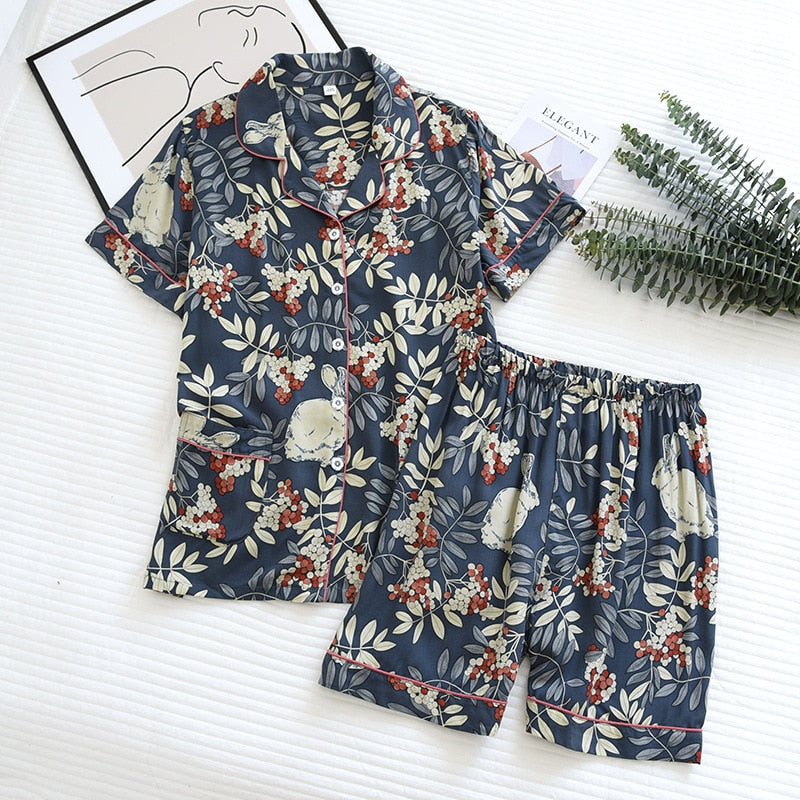 NEW! Nature Summer Short-Sleeved Set - Reverse Beauty