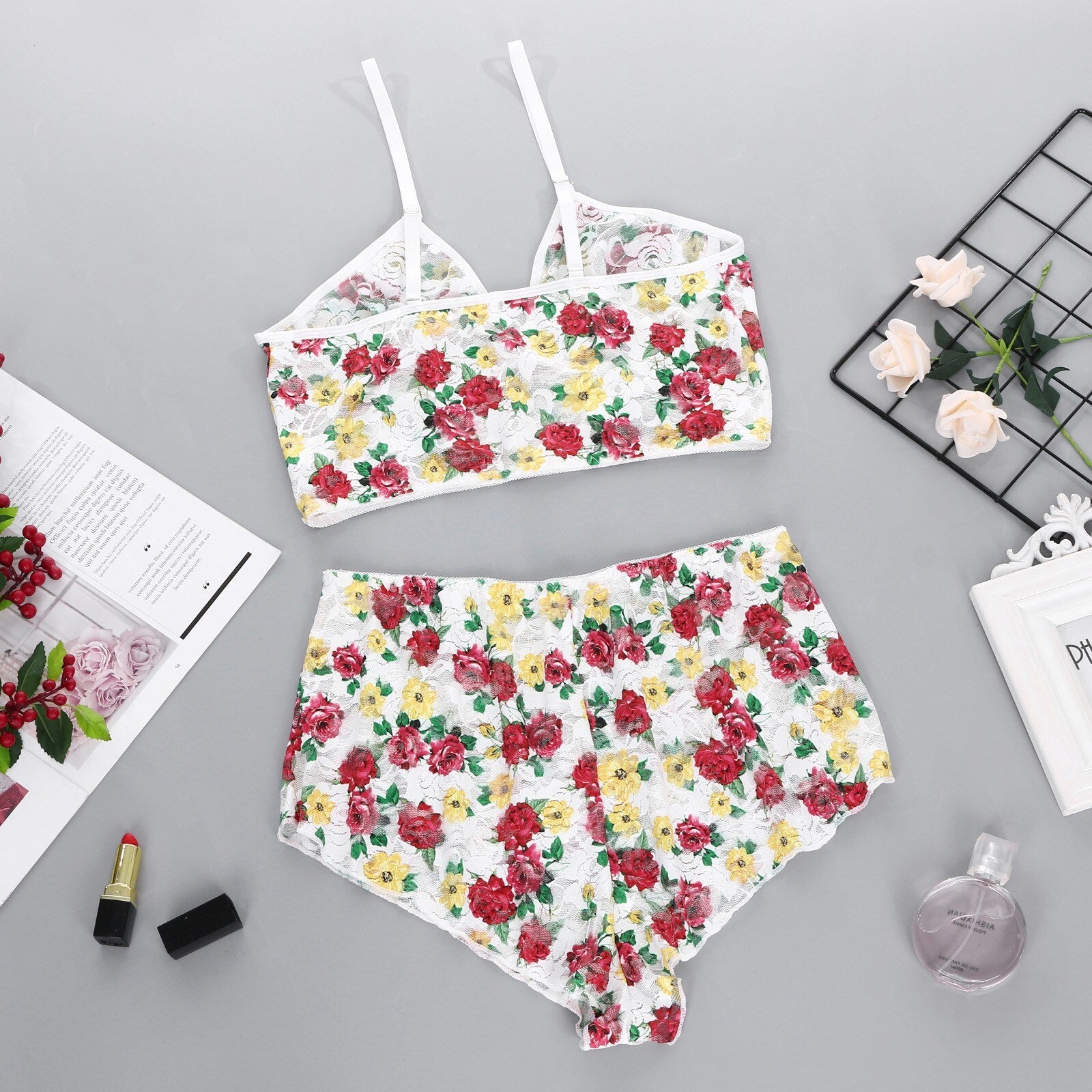Daisy's Sunshine - Lace Sleeveless set - Reverse Beauty®