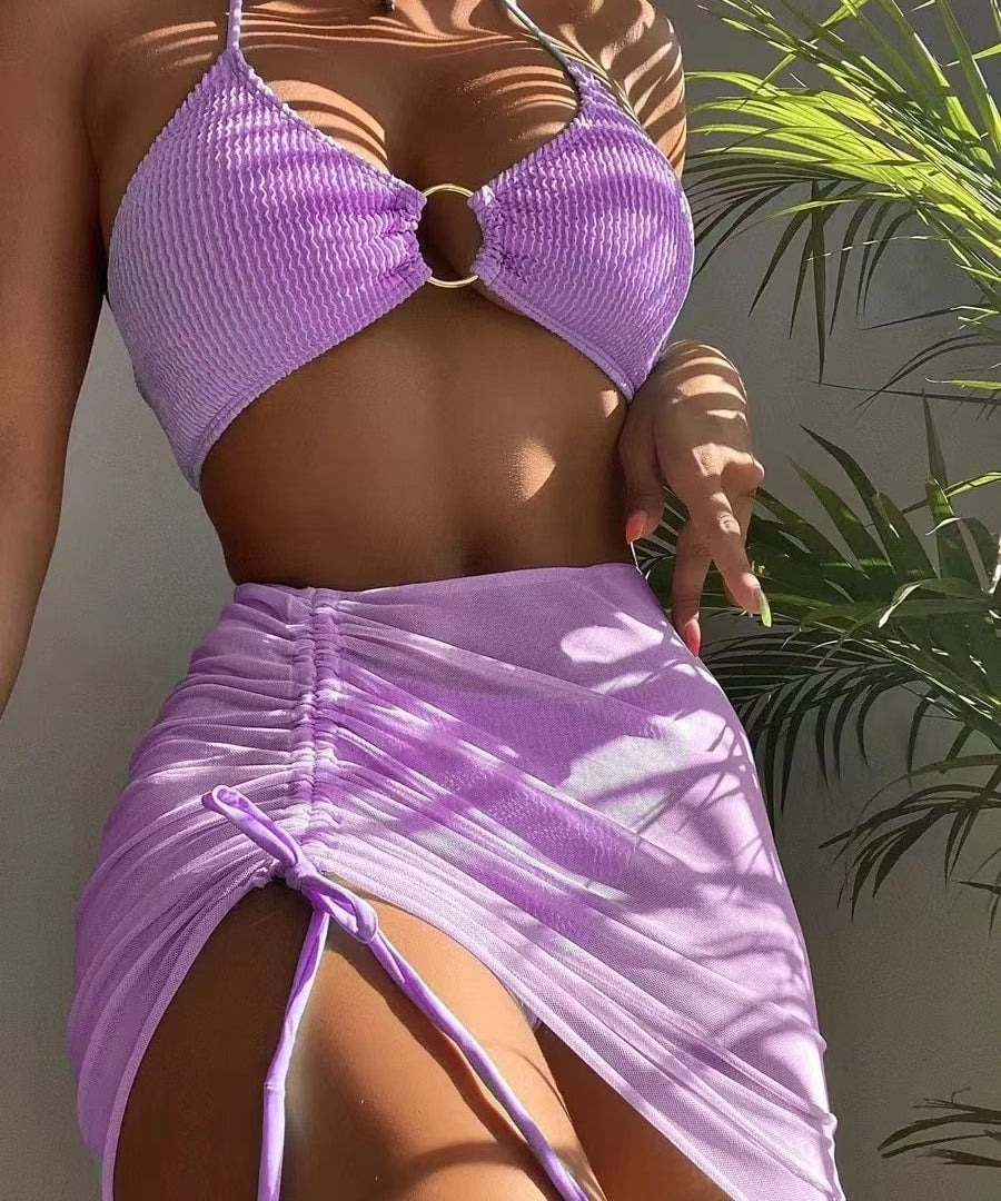 Stop and Stare: 3 Piece Set Swimsuit - Reverse Beauty®
