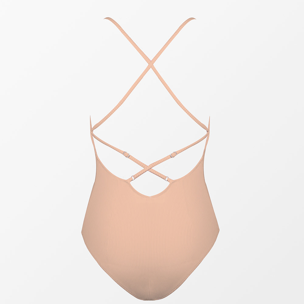 Solid Shaping One-piece Swimsuit - Reverse Beauty®