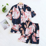Elegant Soft Viscose Loose Pajamas - Reverse Beauty