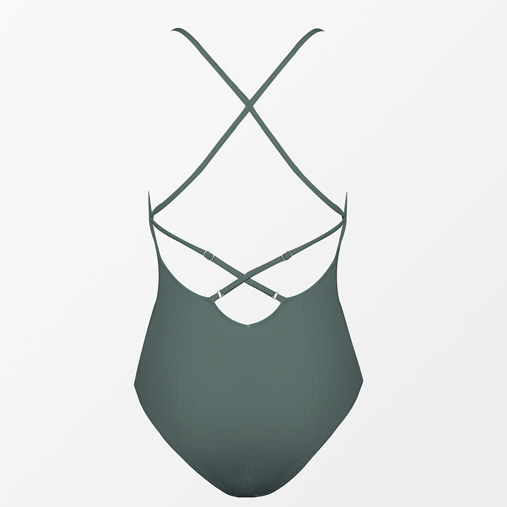 Solid Shaping One-piece Swimsuit - Reverse Beauty®