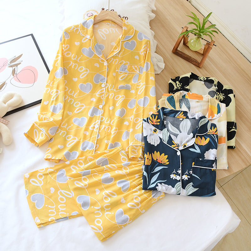Cozy Long-sleeved Trousers Set - Reverse Beauty