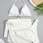 Ribbed Up: 3 Pieces Bikini Set - Reverse Beauty®