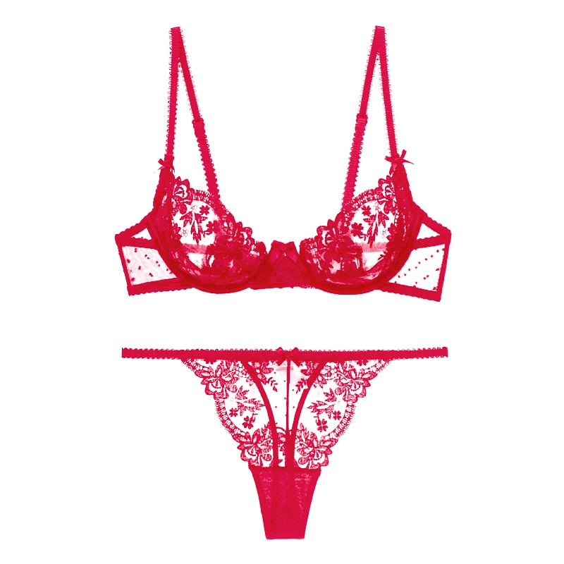 Dessous French Embroider Set - Reverse Beauty