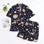 Monark Soft Viscose Loose Pajamas - Reverse Beauty