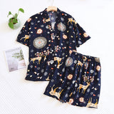 Monark Soft Viscose Loose Pajamas - Reverse Beauty
