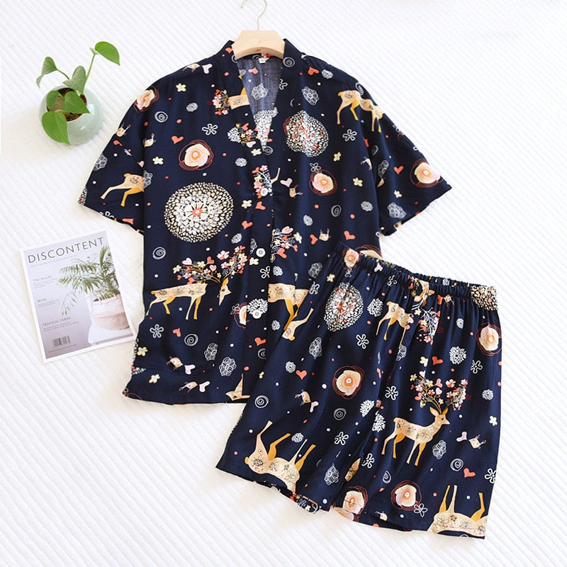 Monark Soft Viscose Loose Pajamas - Reverse Beauty