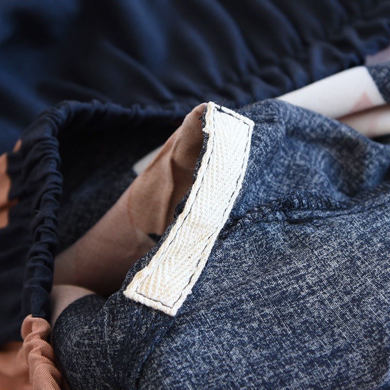 Simple Soft Viscose Loose Pajamas - Reverse Beauty
