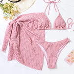 Ribbed Up: 3 Pieces Bikini Set - Reverse Beauty®