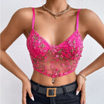 Floral Bandage Lace Embroidery Corset - Reverse Beauty®