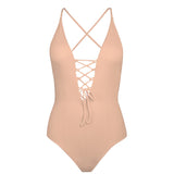 Solid Shaping One-piece Swimsuit - Reverse Beauty®