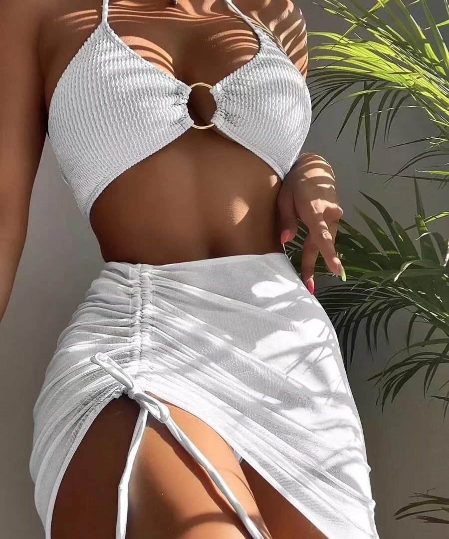 Stop and Stare: 3 Piece Set Swimsuit - Reverse Beauty®